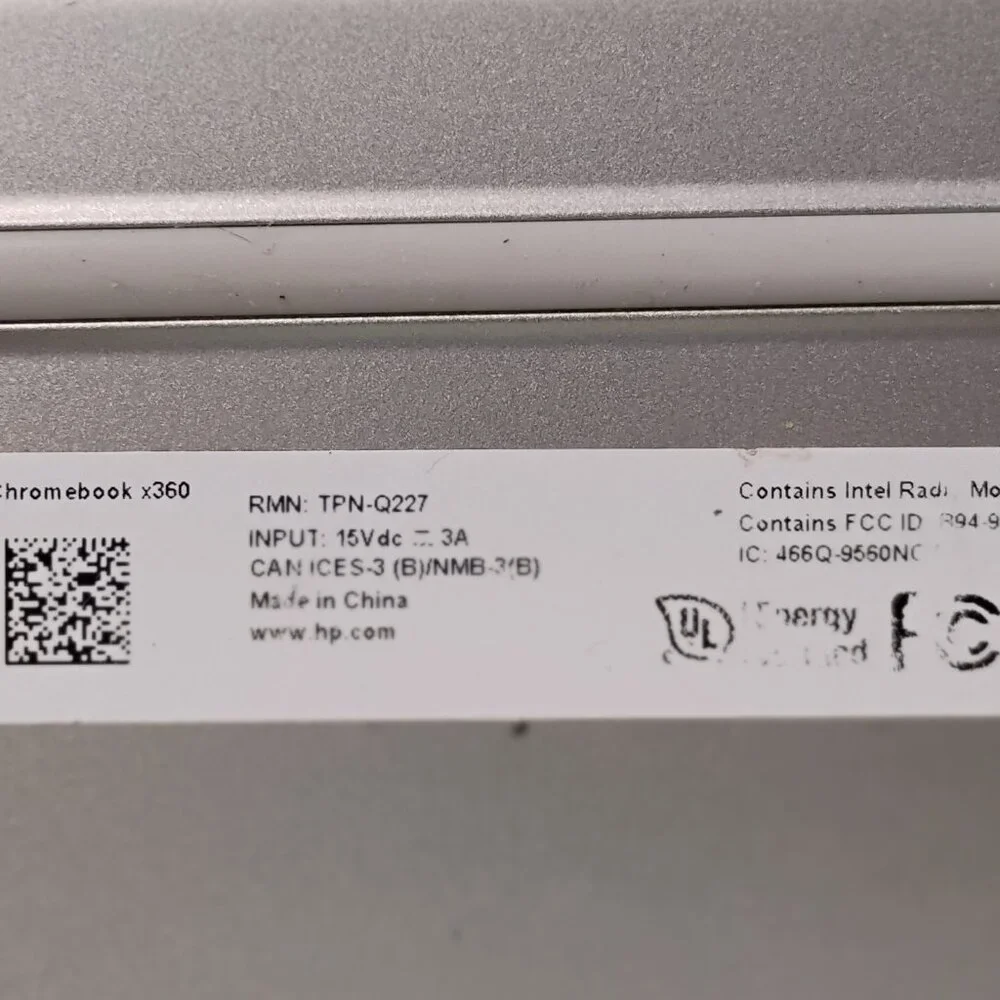 HP x360 Touchscreen Chrome Laptop
